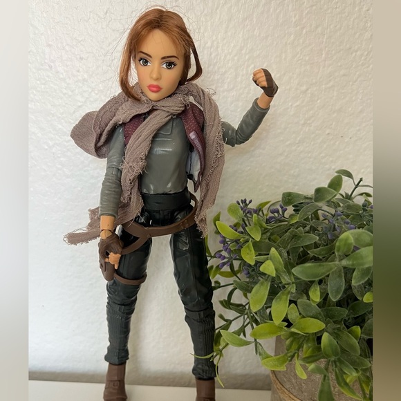 Jyn Erso 2016 Sergeant Jedha Hasbro Disney Star Wars Black Series Toys Dolls - Picture 1 of 11